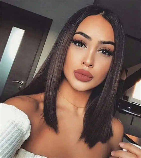

Remy Forte Lace Front Human Hair Wigs Real Straight Human Hair Wigs 100% Remy Peruvian Hair Wigs T1b/27 Ombre Wigs Free Shipping