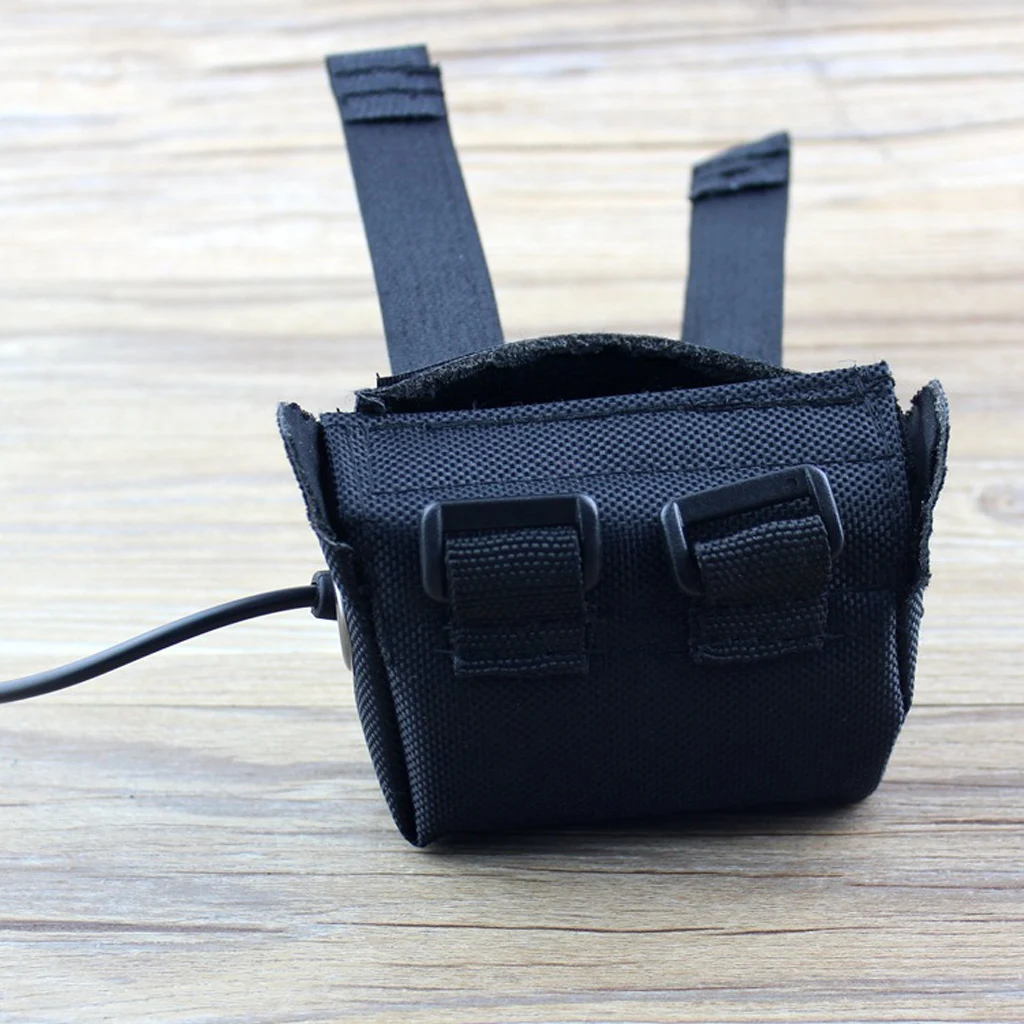 1 шт. черная сумка для хранения 4X18650 аккумулятор, упаковка держатель наружный аксессуар