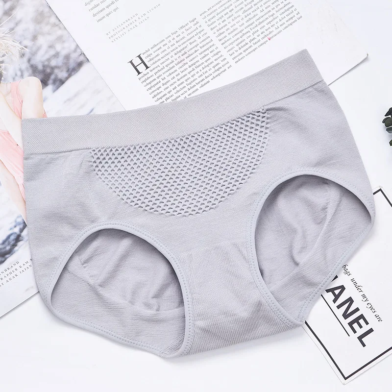 Ribbed Women Panties High Waist Highly Elastic Cotton Solid Underwear  Comfortable Skin-Friendly Female Briefs Ropa De Mujer - AliExpress