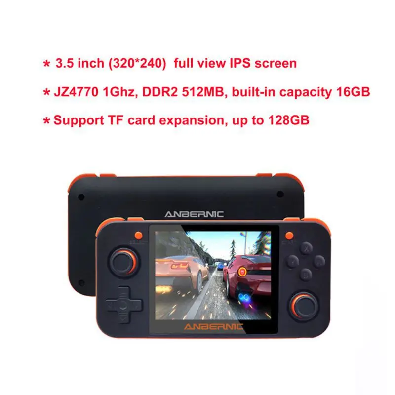 Портативная игровая консоль RG350 Ретро игровая консоль с 32G TF картой ips экран портативная игровая консоль