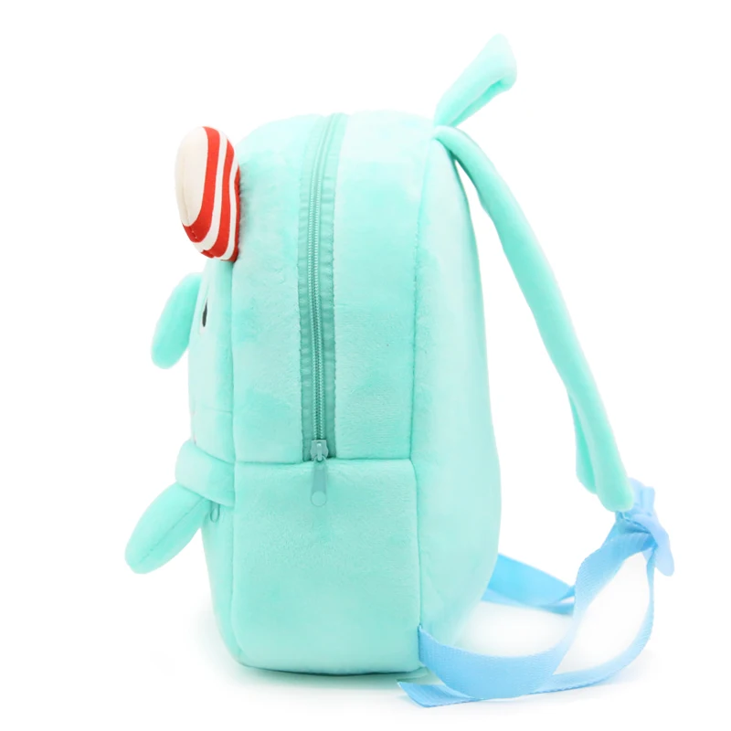 Новая Милая Детская плюшевая сумка с синим слоном Mochila Infantil, плюшевая сумка средней длины Borsa Bambina Bolsa Minnie От 3 до 5 лет, Детская сумка «peluche»