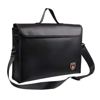 

1pc Fireproof Bag Anti-Irritation Folder Document Money Bag Storage Holder Filing Products
