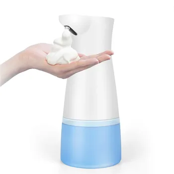 

Electric Automatic Soap Foaming Dispenser Infrared Motion Senser Touchless Hand-Free Washing Machine for Kitchen Bathroom Office