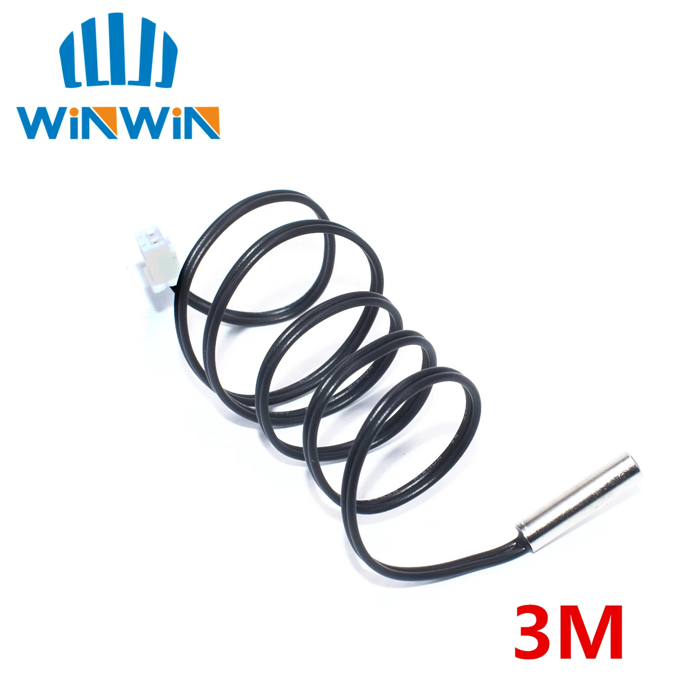 3m NTC Thermistor 1 шт. W1209 синий/красный светильник DC 12 В температура отопления охлаждения термостат контроль температуры Переключатель Регулятор температуры термометр термо - Цвет: 3m NTC Thermistor