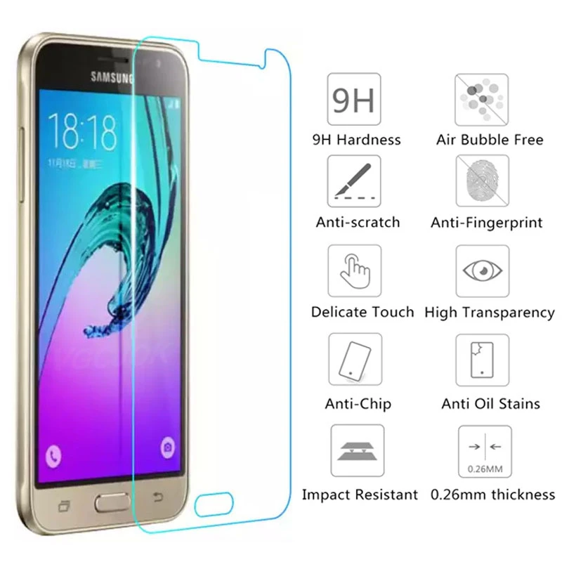 

Tempered Safety Protective Glass For Samsung Galaxy A3 A5 A7 J3 J5 J7 2017 2016 Glass A6 A8 Plus A9 2018 Screen Protector Film