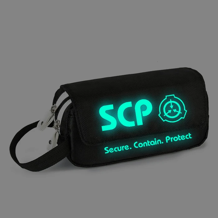 SCP специальная основа для костюмированной вечеринки, светящаяся ручка для студенческой школы, чехол для карандашей, косметичка для макияжа