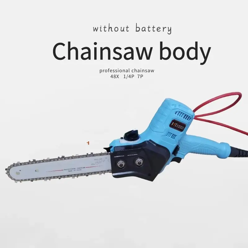 saw body no battery HDG08 45 мм диаметр 40V 6Ah Электрический секатор сад Электрический секатор - Цвет: saw body no battery