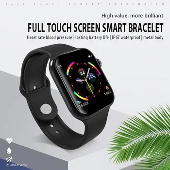 

W4 Smart Watch Full Touch screen Sports Heart Rate Blood Pressure Sleep Monitor Smart Bracelet IP67 Waterproof Fitness Tracker