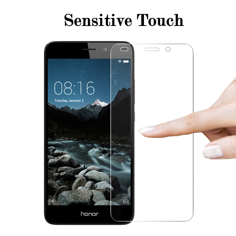 2 шт закаленное стекло на Honor 5c 6a 6x 6c Pro 7 Lite 7a 7c 7x7 s Защитное стекло для экрана для huawei 5 6 7 A X C S пленка