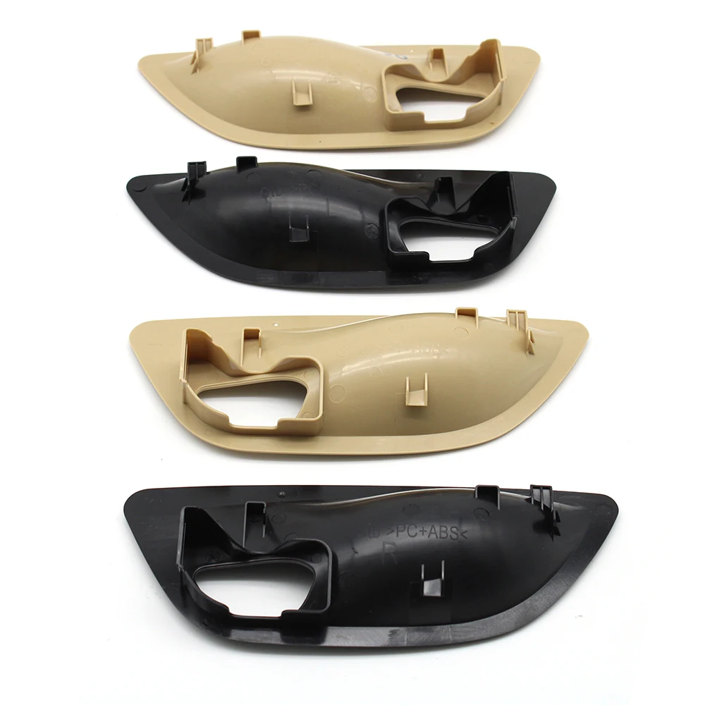 2pcs/4pcs 자동차 왼쪽 오른쪽 문 손잡이 그릇 커버 트림 교체 BMW 5 시리즈 F10 F11 F18 520i 523i 525i 528i