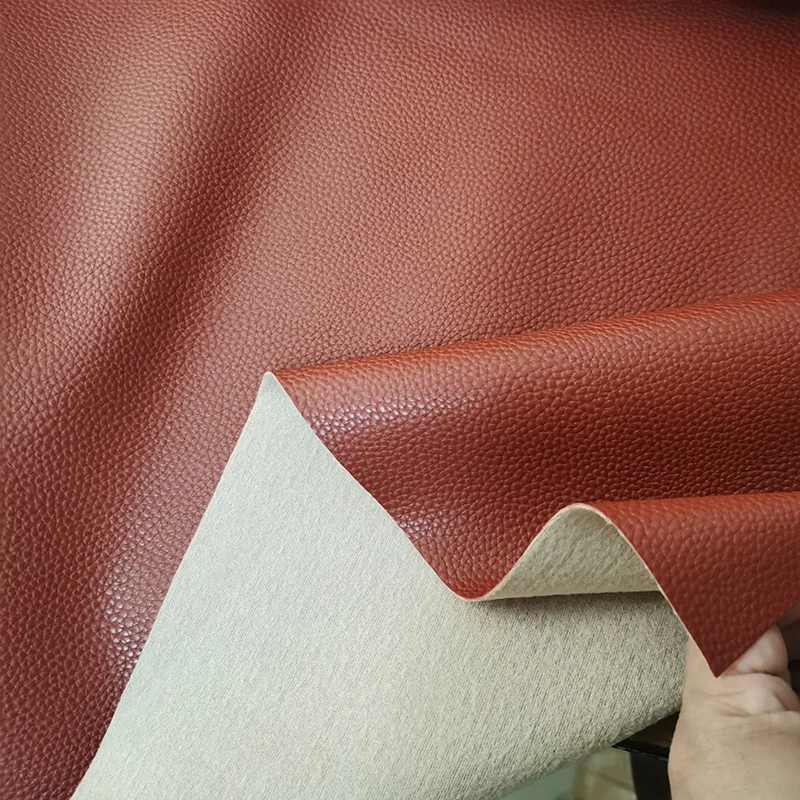 Metallic Lychee Pattern Foiled PU Leather Faux Leather for Shoes Handbags -  China PU Leather and PU Synthetic Leather price