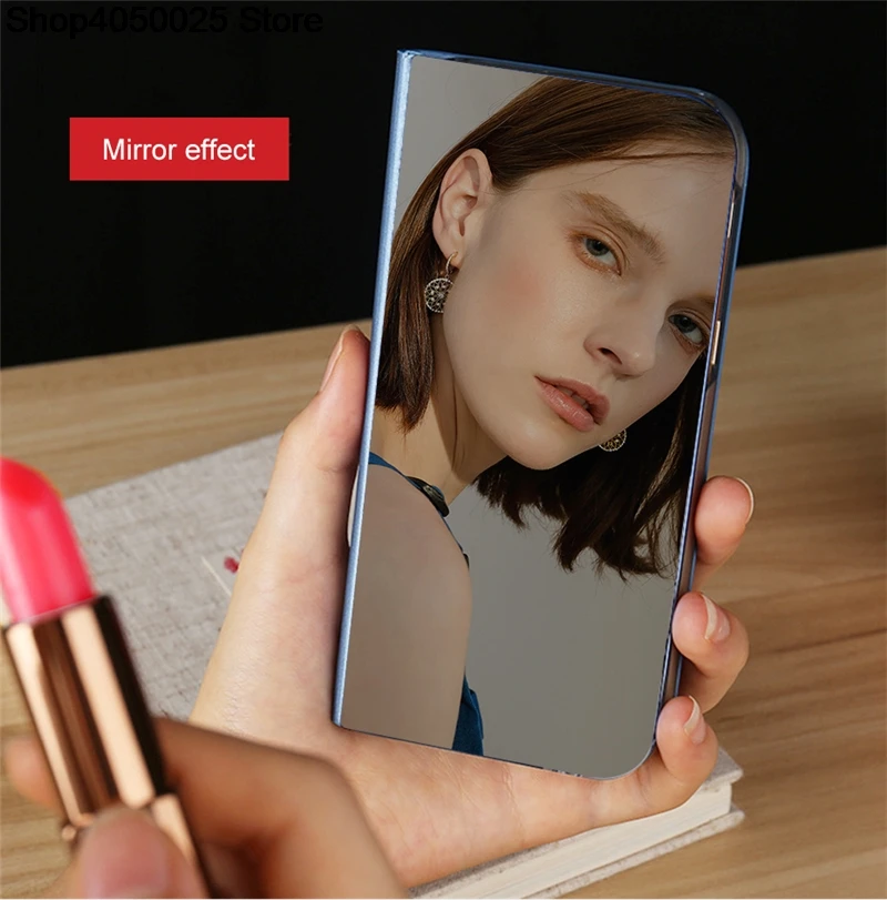 Зеркальный умный чехол для Huawei Nova 3 3E 3i 2i 4 4E P10 P20 P30 Y5 Y6 Y7 Y9 Prime 2018 2019 Honor 8X 8S 8A 8C 8 Lite 7A 7C