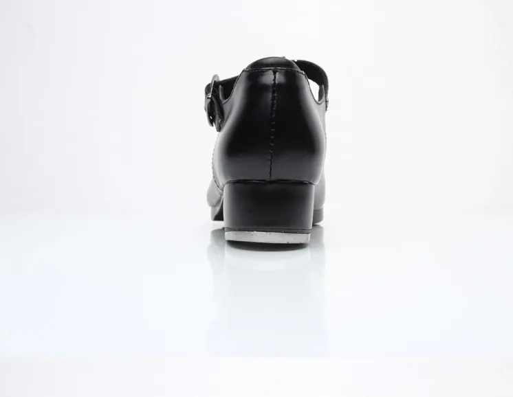New tap shoes women T-shaped shoes child imitation leather teachers dance shoes children's tap shoes