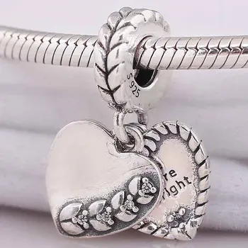 

Original Bright Heart Seeds Engrave The Future Is Bright Pendant Bead Fit 925 Sterling Silver Charm Bracelet Diy Jewelry