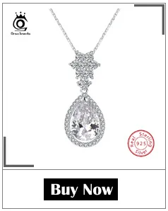 ORSA JEWELS Настоящее 925 Серебряное ожерелье и кулоны Фея сидя на Луне Оригинальное романтическое ожерелье Девушка ювелирное изделие подарок SN106