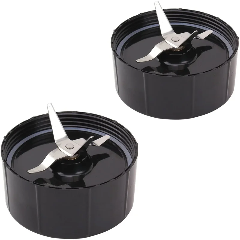 2 Pack Blender Blades Replacement Part Compatible With Magic Bullet Blender Juicer Mixer 250W MB1001 Series
