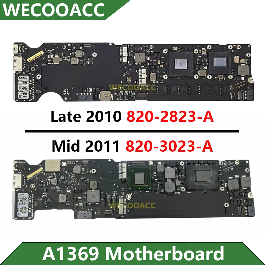 Протестированная материнская плата A1369 2 ГБ 4 820-2823-A 820-3023-A для Macbook Air 13 &quotA1369