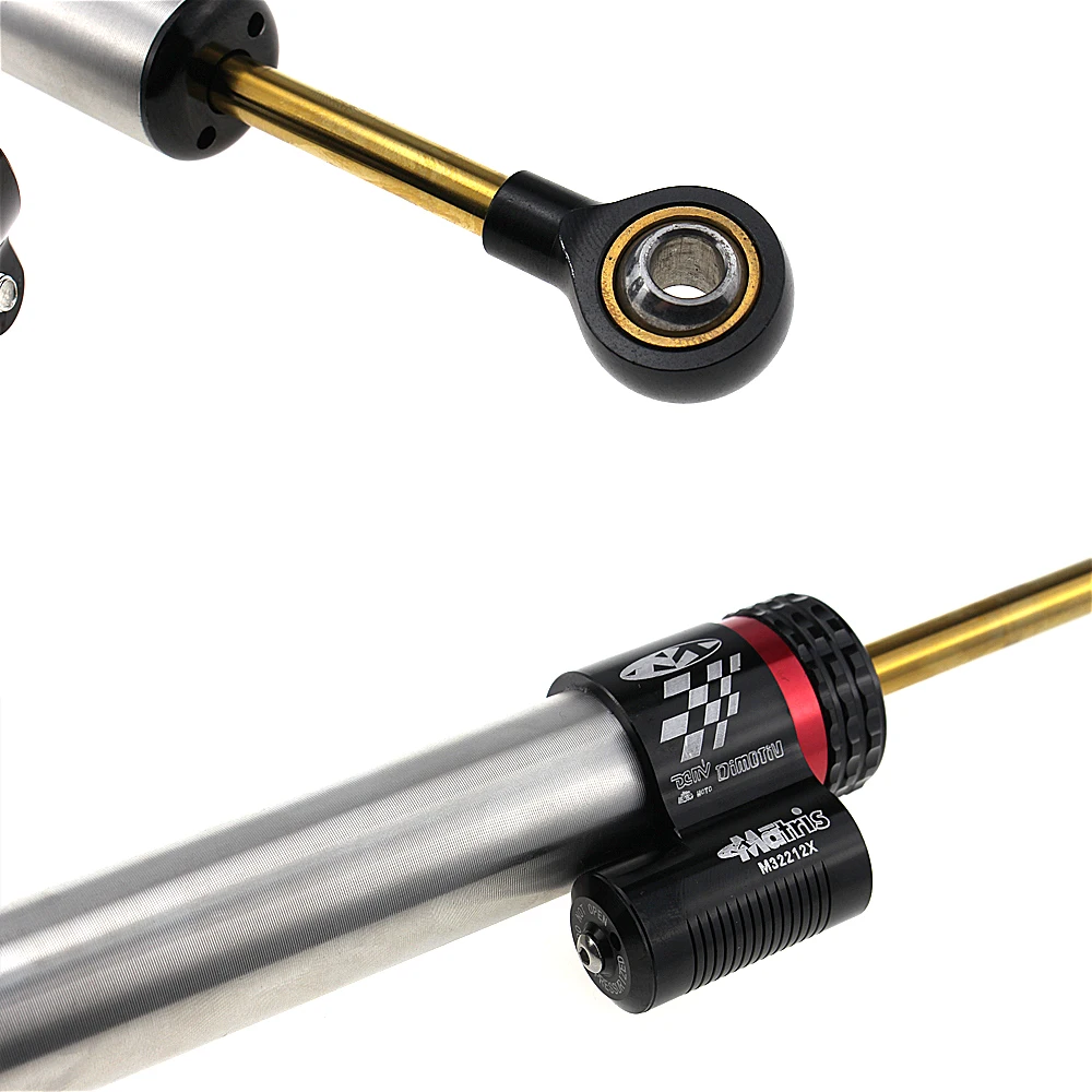 Для XT660X YZF R125 MT03 MT-03 MT 03 R1 XJ6 Tracer 700 900 Универсальный Регулируемый стабилизатор Руля Мотоцикла