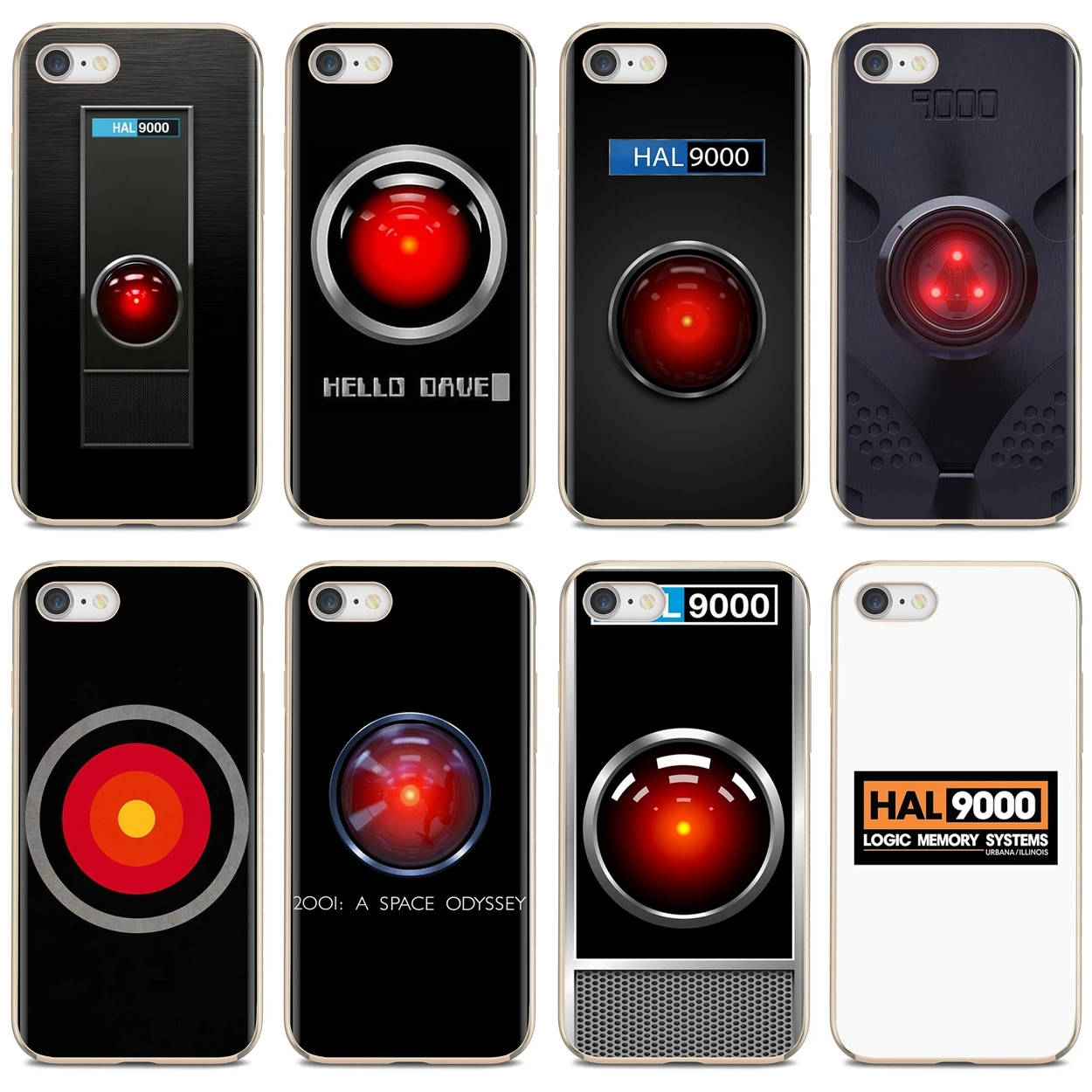 Силиконовый чехол Enjoy для телефона Xiaomi mi Redmi Note 3 4 4X 5 6 7 8 8t 9 9s 9t 10 pro lite A Space Odyssey Hal 9000 |