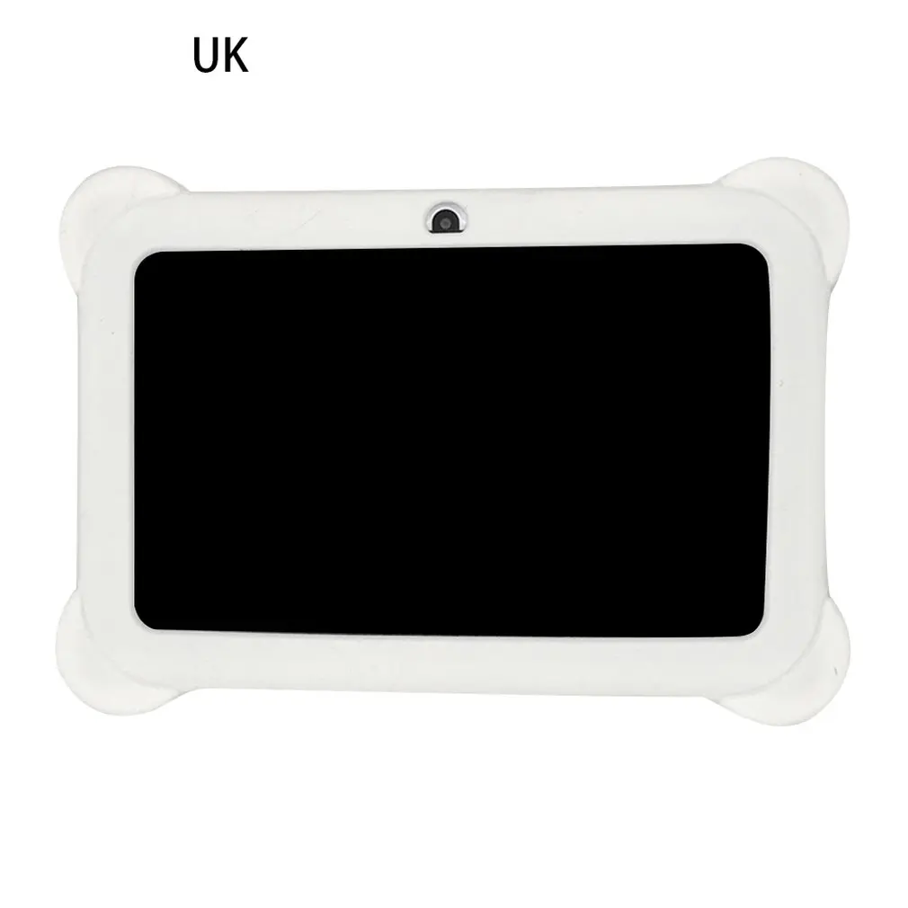 7 дюймов Android 4,4 Q88 Allwinner A33 4 ядра 512 МБ 8 ГБ 1024*600 Двойная камера 2500 мАч аккумулятор(зеленый цвет - Цвет: 512M 8G white UK