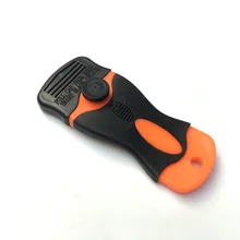 AILPROC автоматический бритвенный скребок с бритвенным лезвием, Стеклокерамическая краска, пленка для духовки, клей, наклейки для автомобиля, инструмент для удаления тонировки окон, скребок