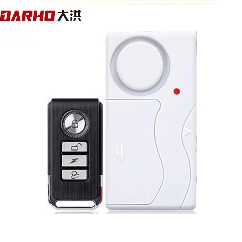 Darho Wireless Shop Security Alarm Bell Kit Window Door Magnetic Sensor Detector Home Safety System Alert with Remote Controler sos alert device