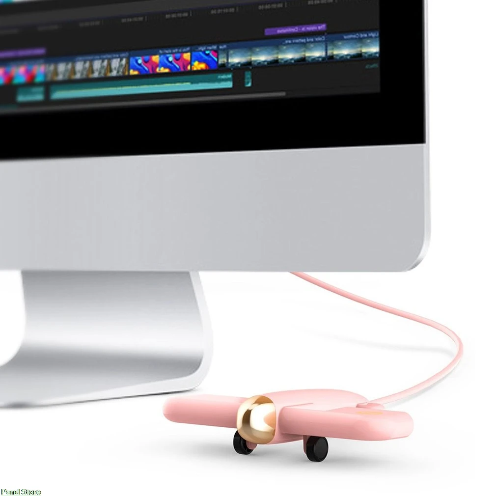 3 цвета форма самолета водонепроницаемый 4-портовый USB 2,0 концентратор разветвитель 4 в 1 конвертер концентратор USB разветвитель