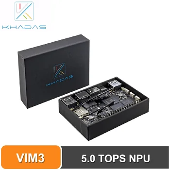 

Khadas VIM3 pro single board computer Amlogic A311D With 5.0 TOPS NPU AI tensorflow x4 Cortex-A73 x2 A53 Cores SBC android linux