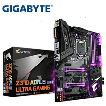 Для Gigabyte GA-Z370 AORUS ULTRA GAMING 2,0 оригинальная новая материнская плата Z370 розетка LGA 1151 DDR4 USB3.0 SATA3.0 DVI+ HDMI