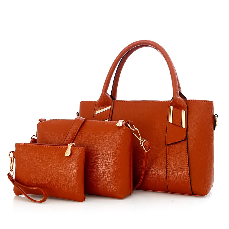 

WOMEN'S Bag 2019 Korean-style Fashion New Style Different Size Bags Large-Volume Embossed Leather Portable Shoulder Bag Versatil