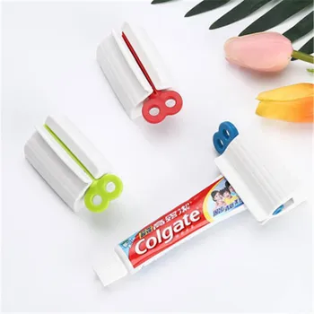 

Manual Lazy Toothpaste Dispenser Tube Squeezer ABS Squeezing Tools Hair Color Dye Cosmetic Paint Squeezer Tube Wringer 1pc