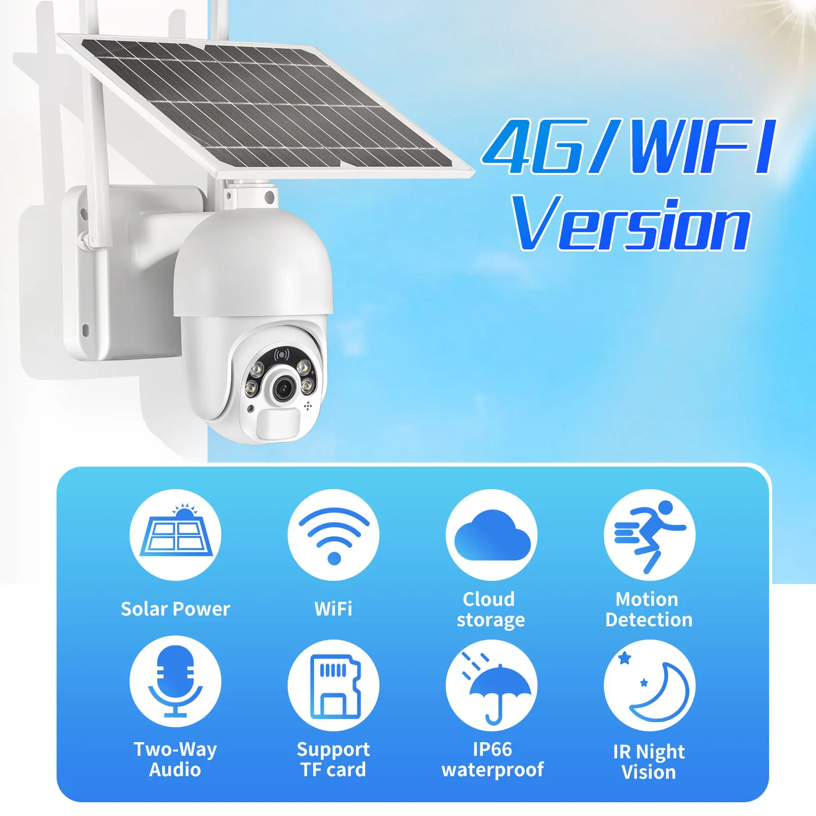 best home cctv 1080P WiFi 4G IP MINI Camera AI Human Detection Outdoor Wireless Surveillance Two Way Audio Color Night Vision CCTV Camera cctv camera set