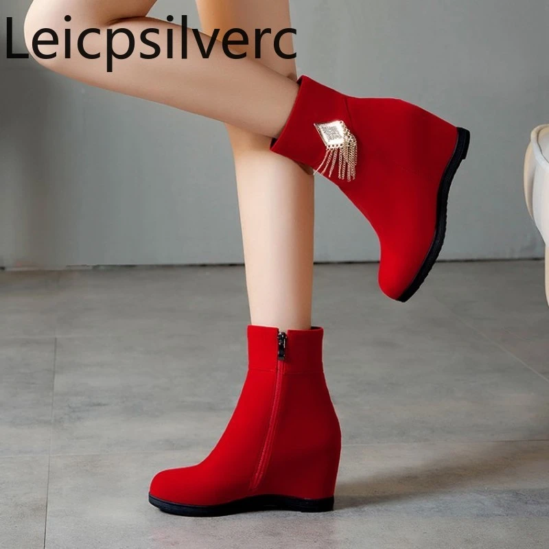 Mid ankle boots womens Clearance