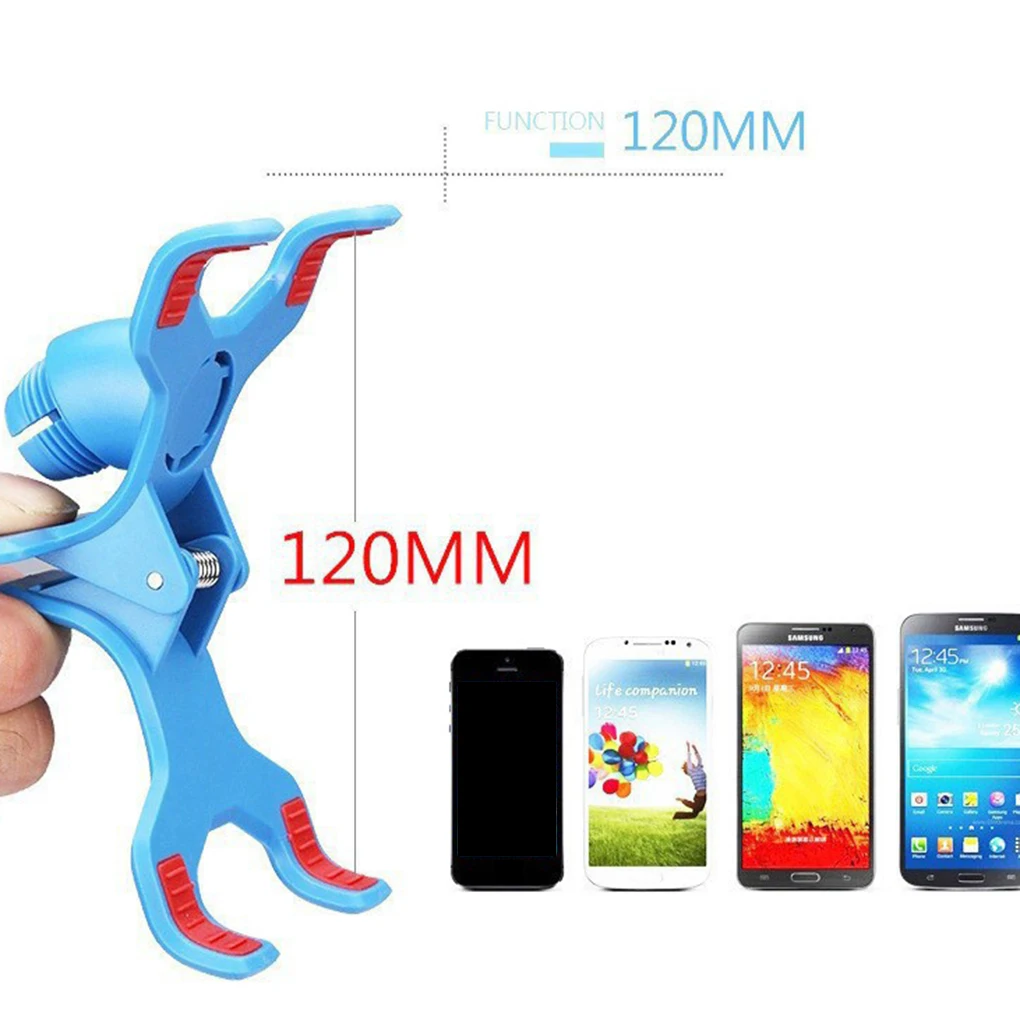 mobile holder Universal Phone Holder Flexible 360 Clip Mobile Cell Phone Holder Lazy Bed Desktop Bracket Mount Stand Stand Base bracket flexible mobile holder