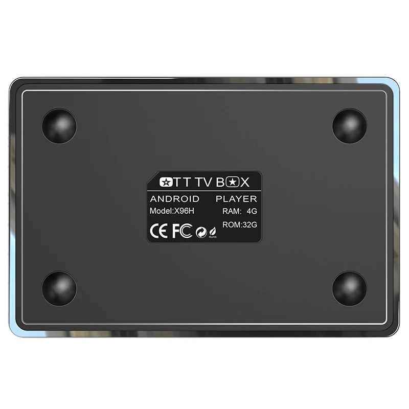 x96 X96H Smart Android 9.0 4GB+64GB Allwinner H603 / Mali T720 / 2.4G+ 5G WiFi TV Box