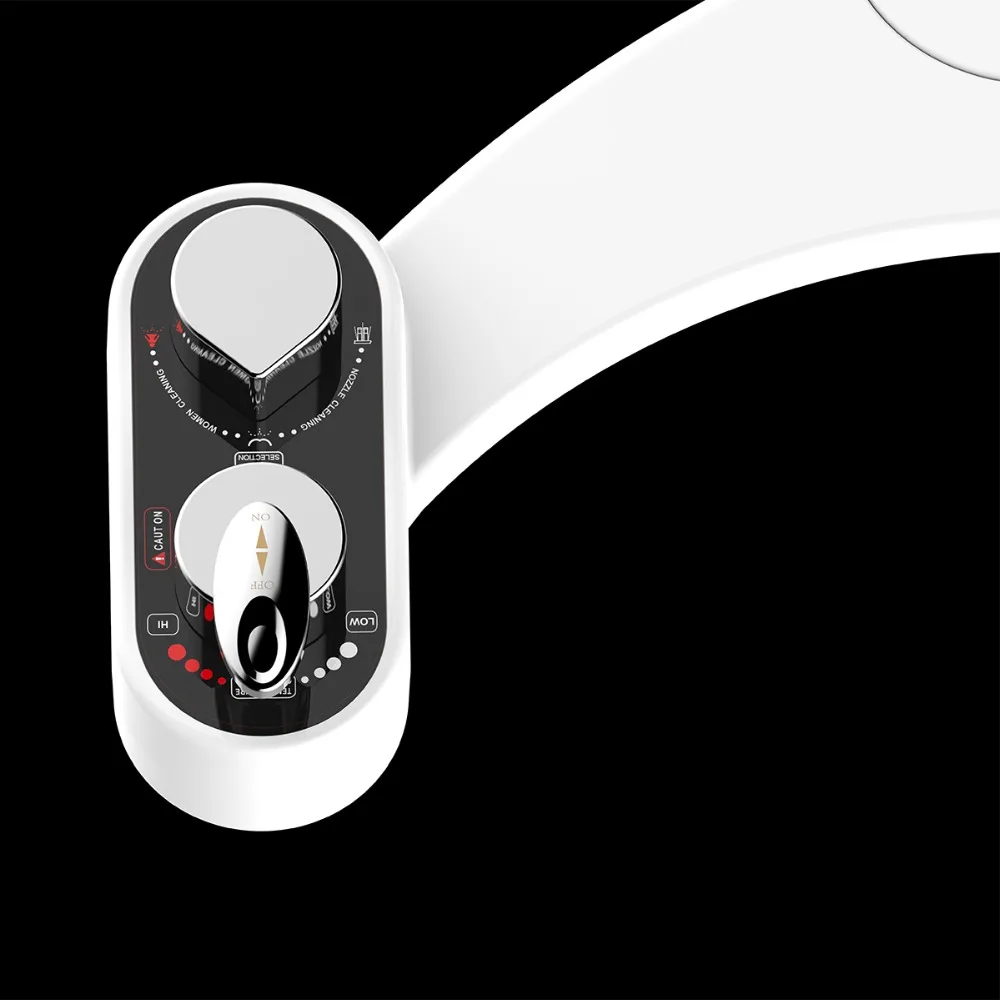 Tanie Nie Bidet elektryczny deska klozetowa Bidet załącznik Self dysza do czyszczenia świeżej wody rączka bidetowa mechaniczne muzułmańskie Shattaf do mycia