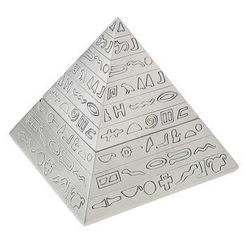 

Personality Metal Pyramid Crafts Home Decor Jewelry Box for Women Men Gifts