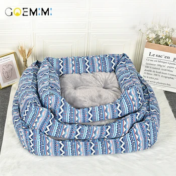 

Dogs Bed For Small Medium Large Dogs Pet House Waterproof Bottom Soft Fleece Warm Cat Bed Sofa House camas para perro