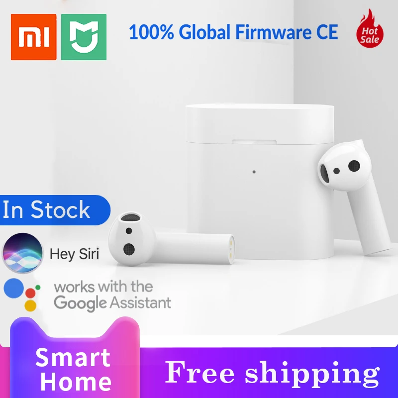 

NEW Global Version XIAOMI Airdots Pro 2 Mi True Wireless Earphones 2 TWS Bluetooth 5.0 14H Battery Voice Assistant ENC LHDCCE