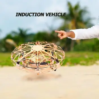 

Magic Hand UFO Flying Aircraft Drone Toys Electric Electronic Toy LED Mini Induction Drone UFO toys Kids Xmas Gifts with Remote