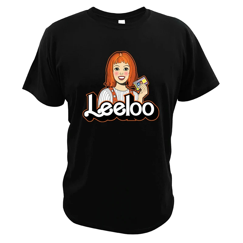 

The Fifth Element T Shirts Leeloo Multipass Fantasy Film T Shirt EU Size Summer 100% Cotton Short Sleeves Clothes