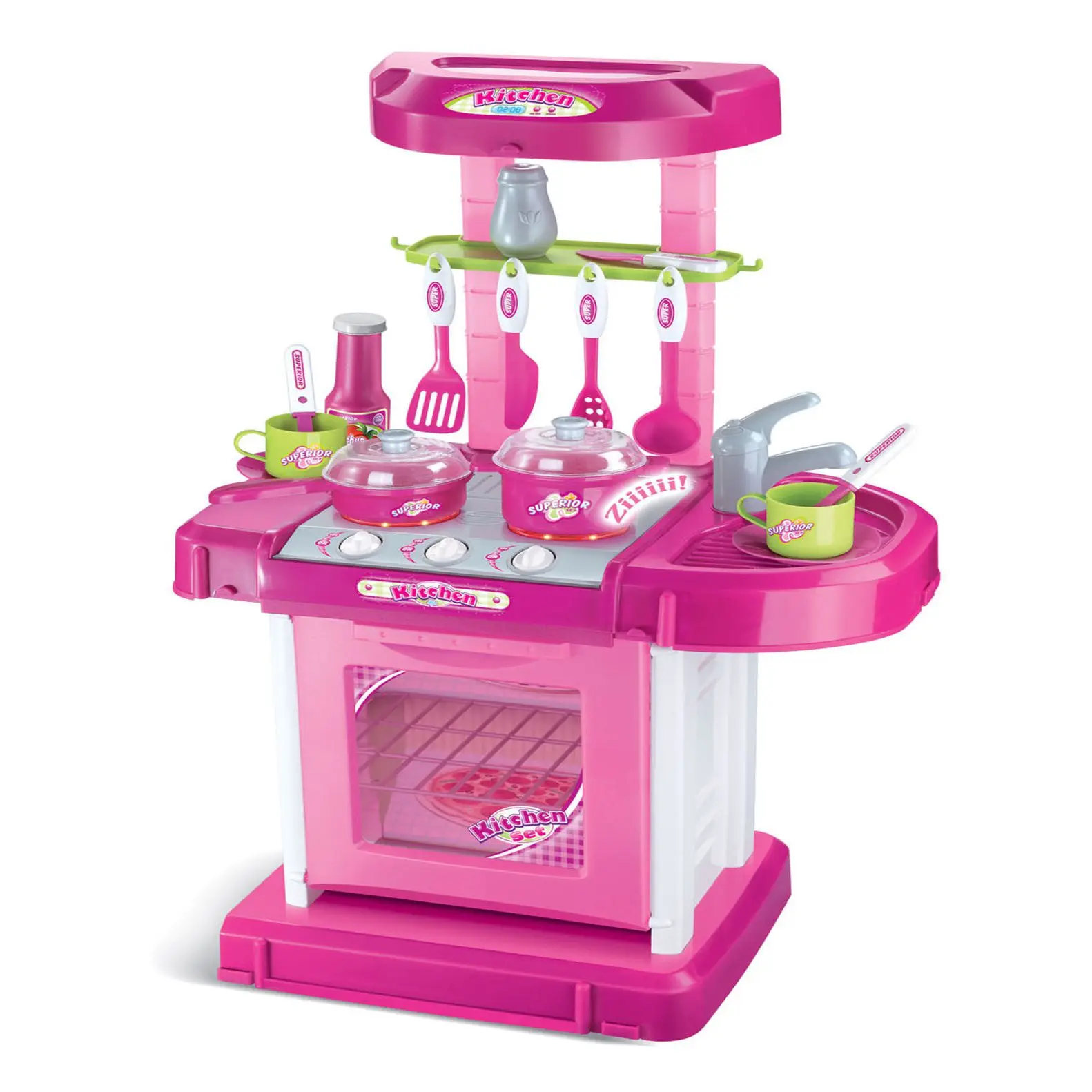 1 комплект Портативные электронные детские кухонные Кухонные Игрушки для девочек, игровой набор для малышей, игрушки подарки на день рождения