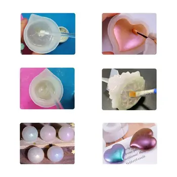 

1 Set Pearlescent Mica Powder Epoxy Resin Dye Pearl Pigment DIY Jewelry Crafts T4MD