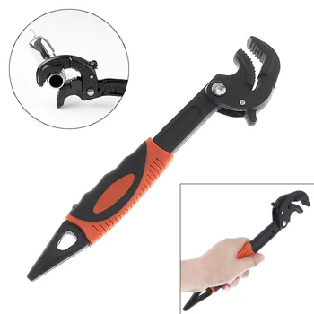 

14mm-30mm Opening Multifunctional Wrench Quick Adjustable Clamping Pliers Multitool Universal Wrench Spanners Automatic Reset