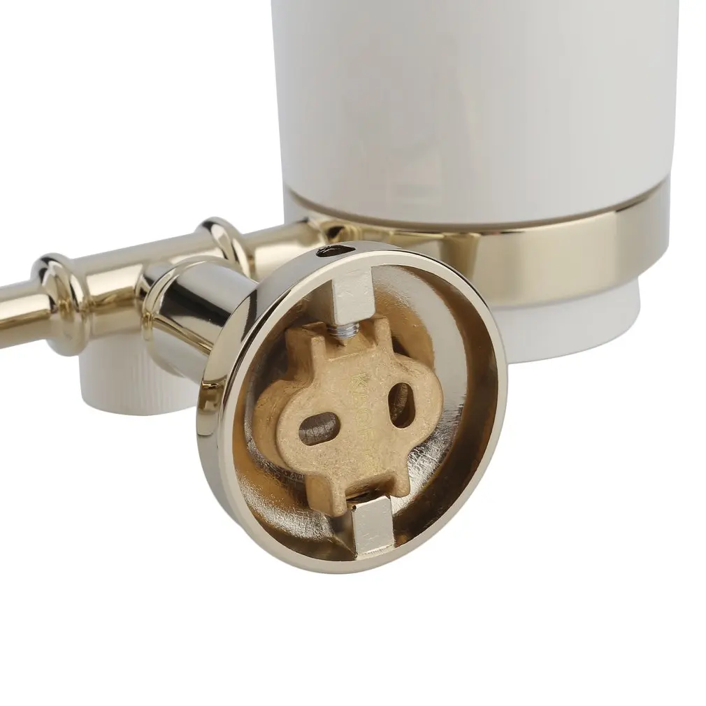 Современный настенный стакан хромированный держатель для зубных щеток с двумя керамическими чашками JOMOO аксессуары для ванной комнаты