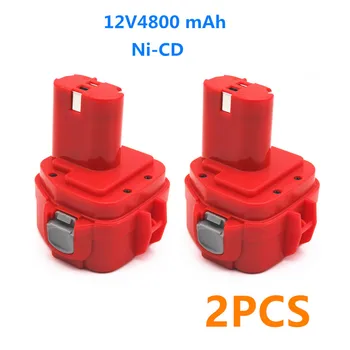 

100% Original 4800mAh 12V Ni-CD 4.8Ah Replacement Power Tool Battery for Makita 12V Battery PA12 1220 1233 1201 1222 1223 1235