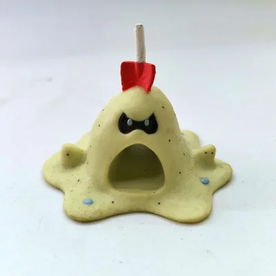 Tomy Pokemon 4-6cm Charmander Popplio Litten Pikachu Rowlet Treecko Eevee Fennekin Greninja Anime Action Figure Dolls Toy Sandygast