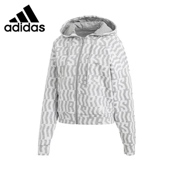 

Original New Arrival Adidas W MHE AOP FZ HD Women's jacket Hooded Sportswear