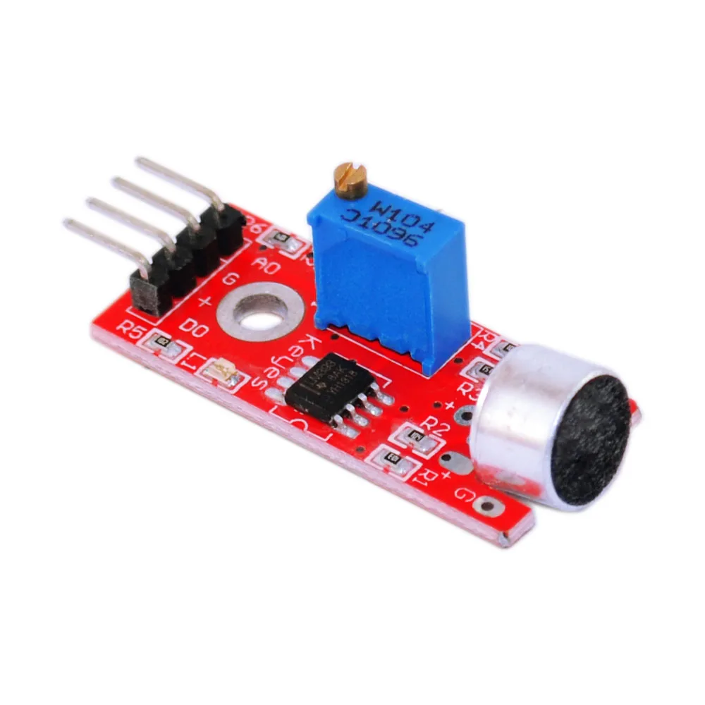 

Microphone Sensor AVR PIC High Sensitivity Sound Detection Module For Arduino