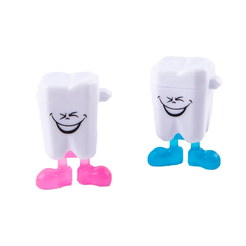 5PCS  Baby Tooth Box Cute Cartoon Kids Teeth Organizer Plastic Milk Teeth Storage Box Save Collect Case First Tooth Mini Gift newborn photography with parents